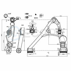 4x Front Upper Lower Control Arm Ball Joint For Chevy Silverado Sierra 1500 6Lug KOEEP [2]