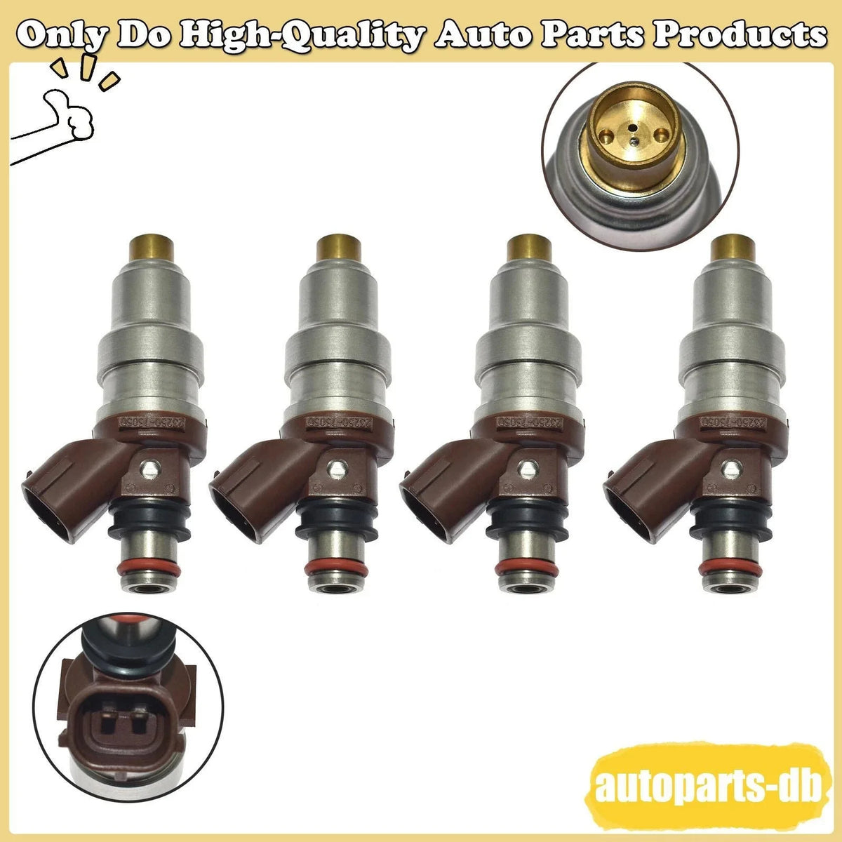 4x Fuel Injector 23250-75050 For Toyota Tacoma 4Runner T100 HILUX 1995-2000 2.7L 6B93BC-57 [1]