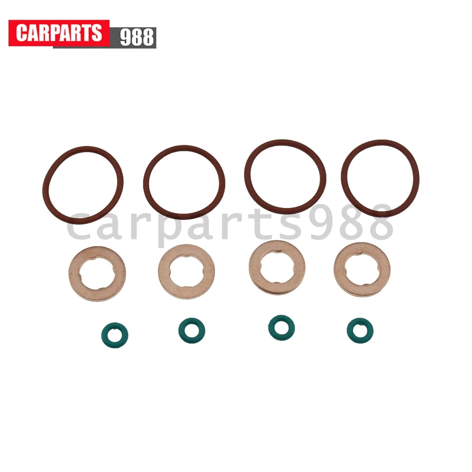 4x Injector Nozzle Seal Rings Kit For AUDI A4 A5 A6 A7 VW AMAROK 059130519B 6B93BC-57 [1]