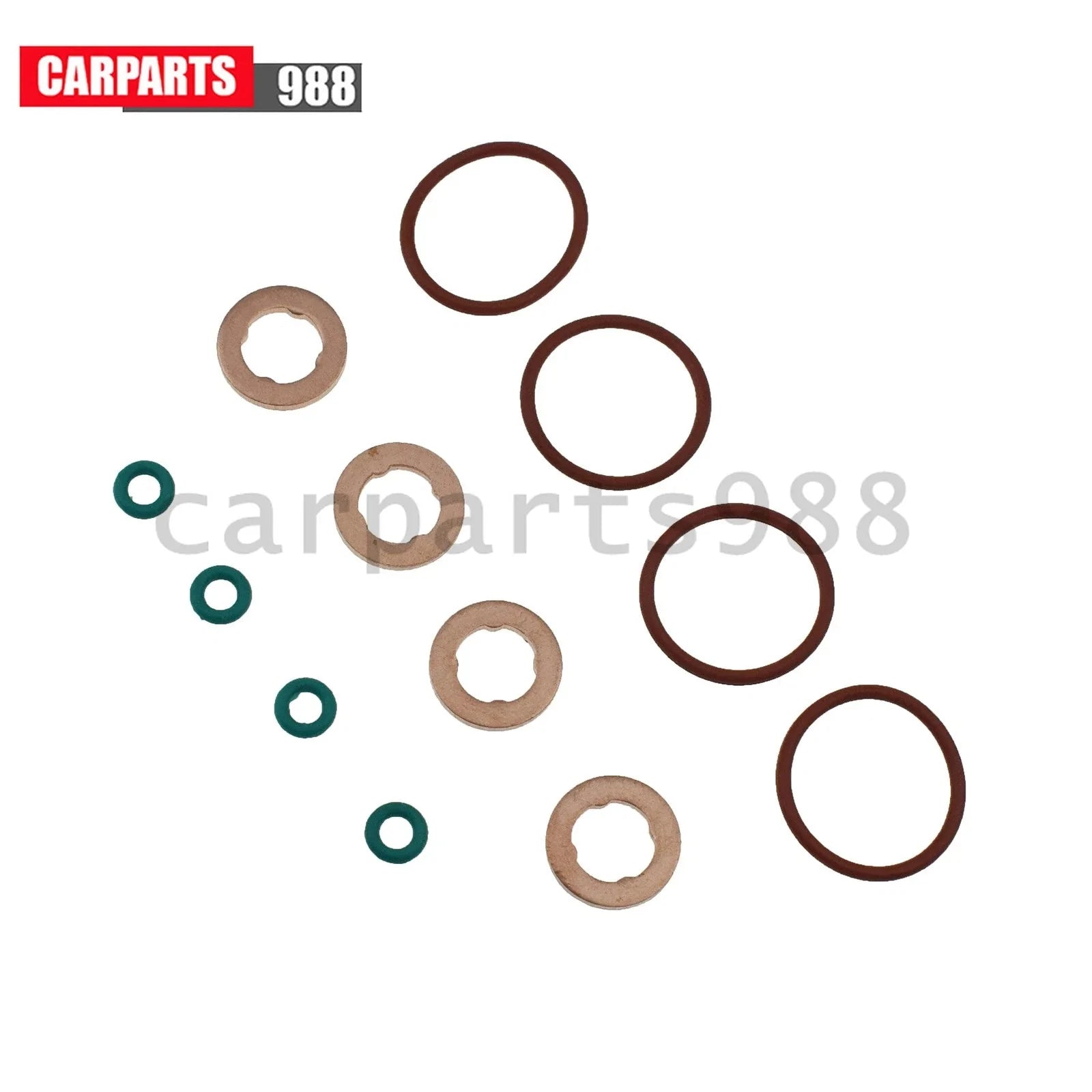 4x Injector Nozzle Seal Rings Kit For AUDI A4 A5 A6 A7 VW AMAROK 059130519B 6B93BC-57 [2]