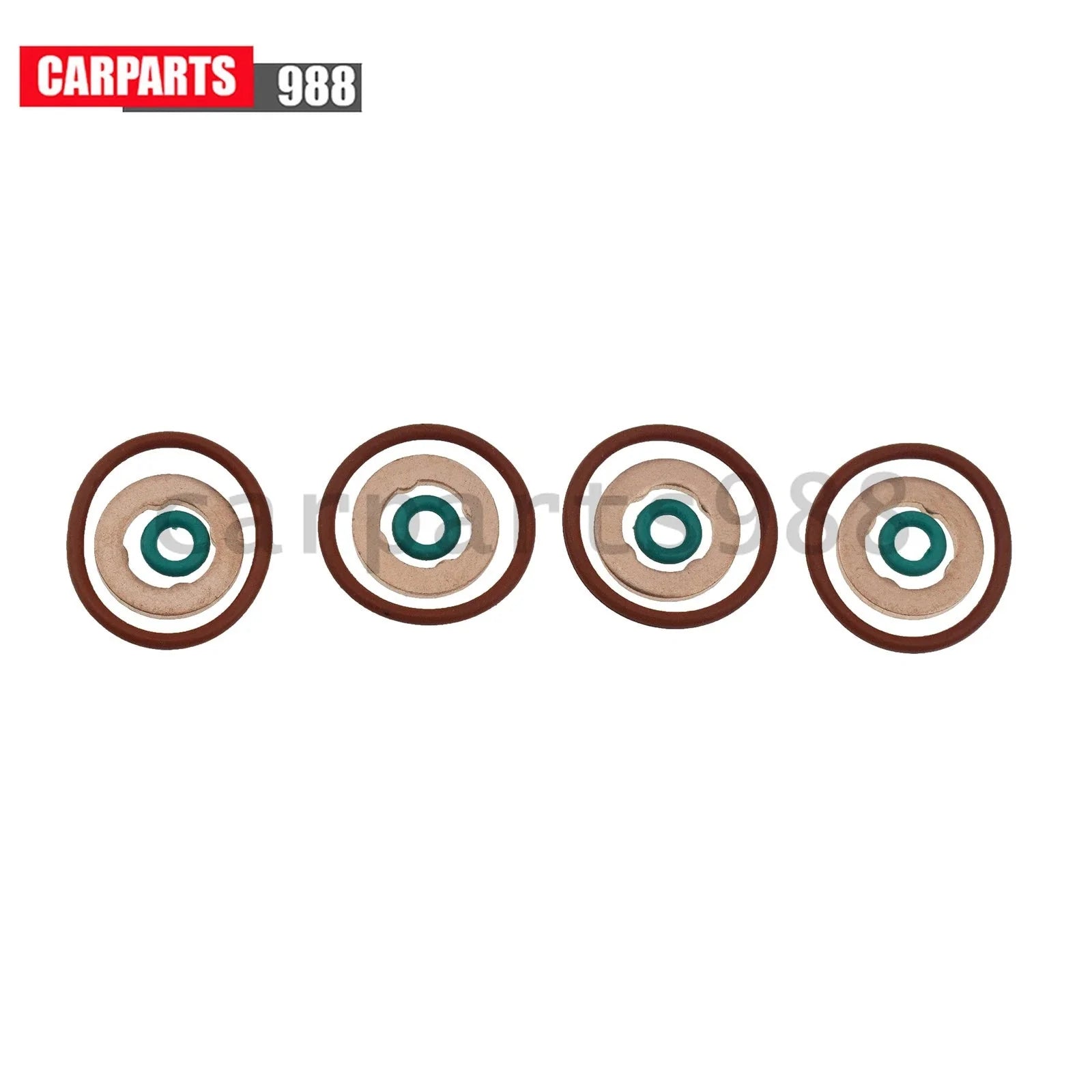 4x Injector Nozzle Seal Rings Kit For AUDI A4 A5 A6 A7 VW AMAROK 059130519B 6B93BC-57 [4]