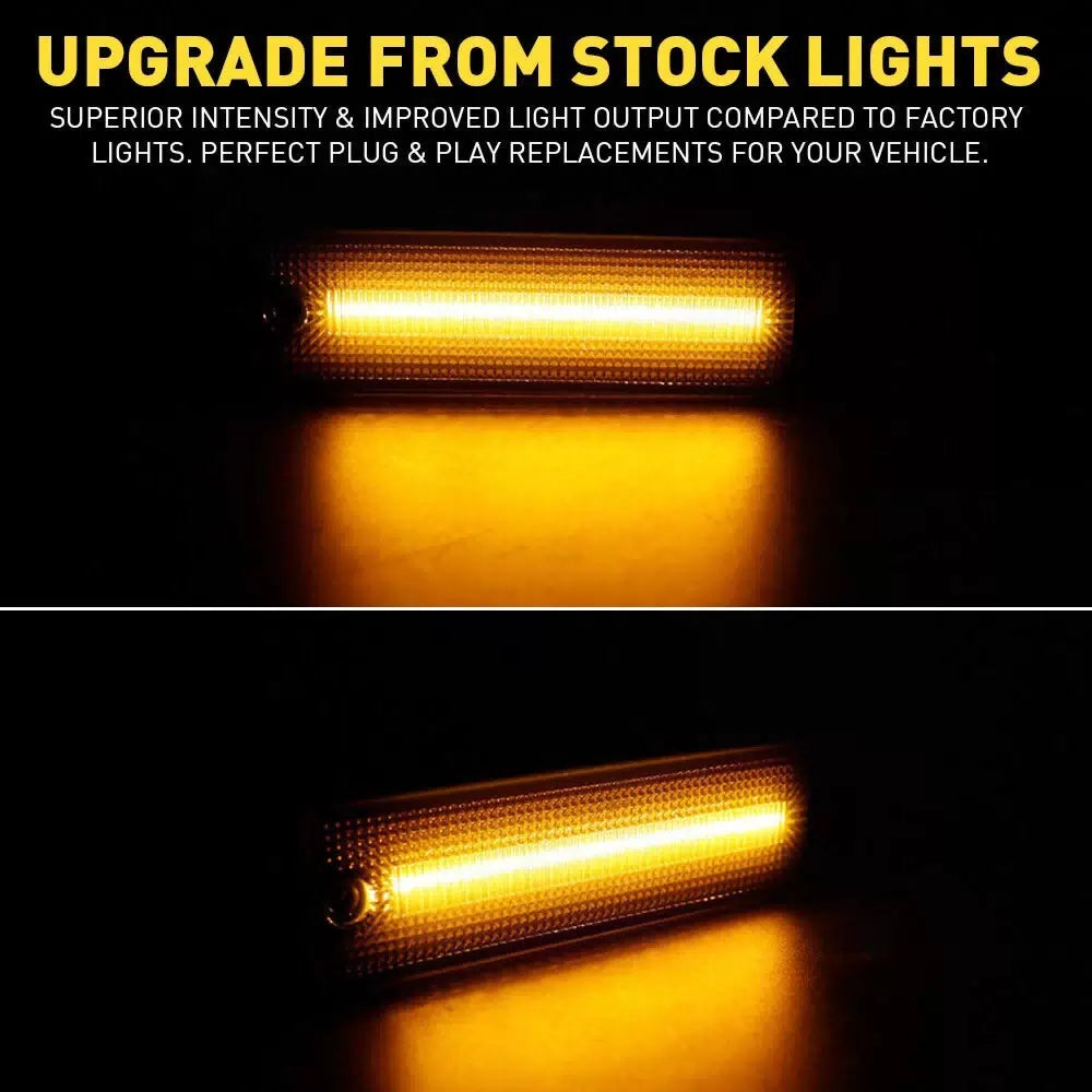 4x Smoke LED Front Rear Side Marker Lights For 98-02 Pontiac Trans Am Firebird A 6B93BC-57 [11]