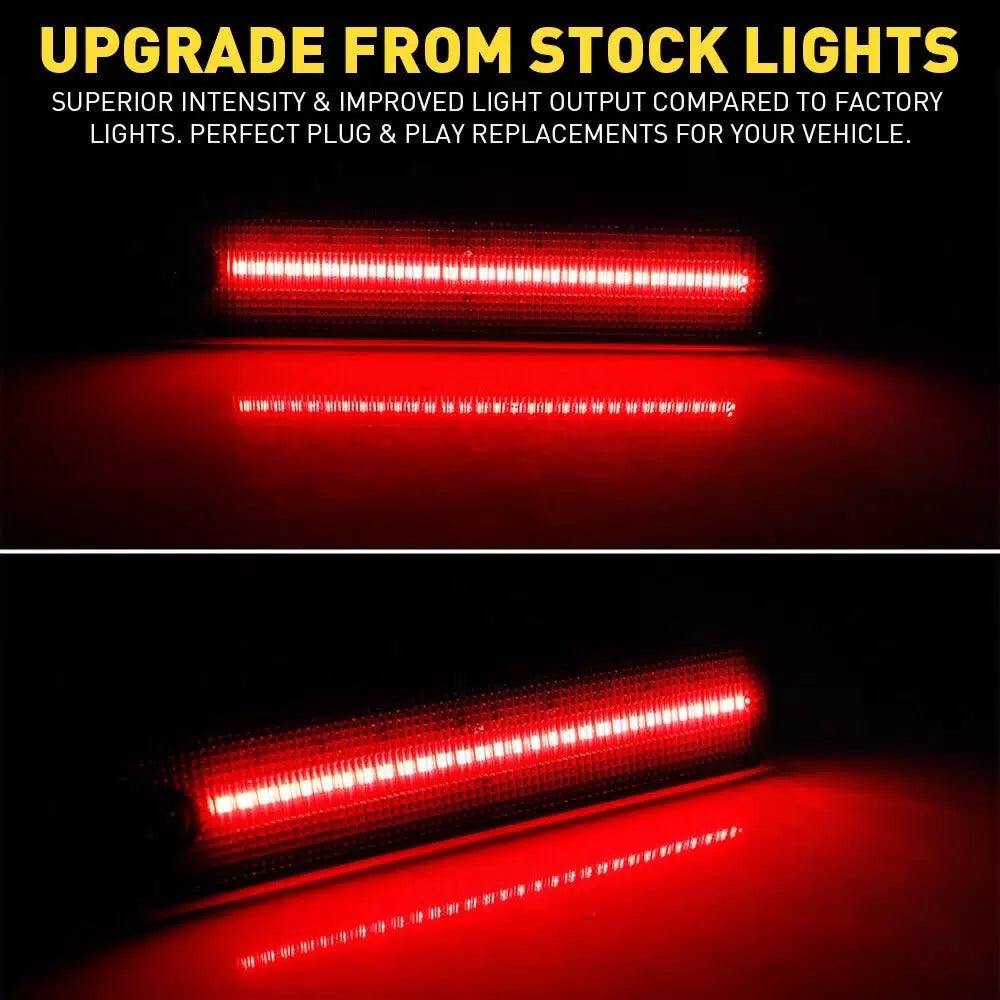 4x Smoke LED Front Rear Side Marker Lights For 98-02 Pontiac Trans Am Firebird A 6B93BC-57 [9]