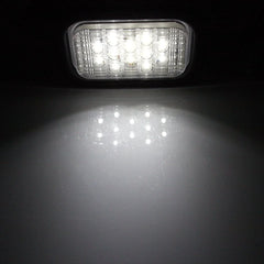 4x White Submersible 6" Rectangle Stop Turn Tail Light Flush Mount&4xSide Marker KOEEP [3]