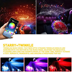 500PCS FIBER OPTIC LIGHTS KIT FOR STAR CEILING SKY RGBW LIGHT ENGINE CAR HOME EA 6B93BC-57 [2]