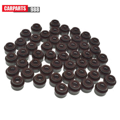 50x Valve Stem Seal 6mm For VW Passat Beetle AUDI A3 A4 A6 A8 Quattro 036109675A 6B93BC-57 [1]