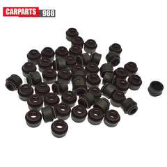 50x Valve Stem Seal 6mm For VW Passat Beetle AUDI A3 A4 A6 A8 Quattro 036109675A 6B93BC-57 [4]