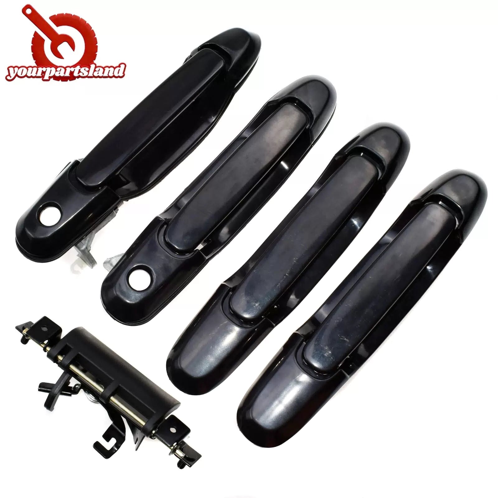 5PCS Outside Exterior Door Handles Front Rear Liftgate Slider FOR Toyota SIENNA 6B93BC-57 [2]
