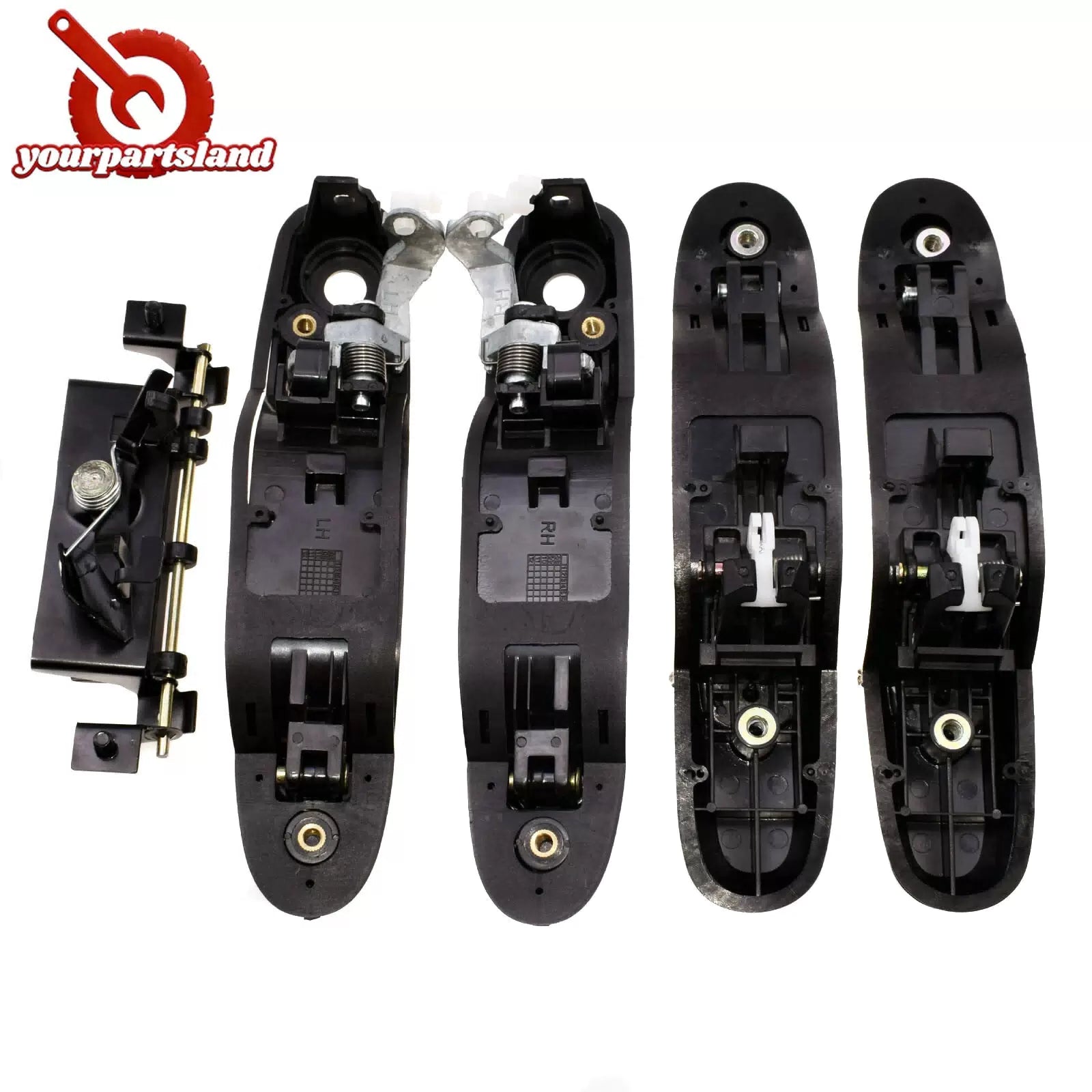 5PCS Outside Exterior Door Handles Front Rear Liftgate Slider FOR Toyota SIENNA 6B93BC-57 [3]