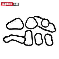 5Pcs Oil Filter Housing Gasket Seal Set For BMW F20 F21 F30 F31 F80 11427625484 6B93BC-57 [4]