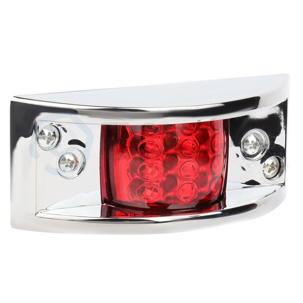 5X amber indicator trail light For Pickup Truck Lorry Peterbilt +5X red KOEEP [9]