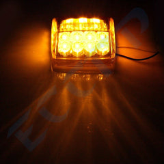 5pcs Amber 17LED Reflector Top Clearance Marker Lights for Kenworth Peterbilt 6B93BC-57 [2]
