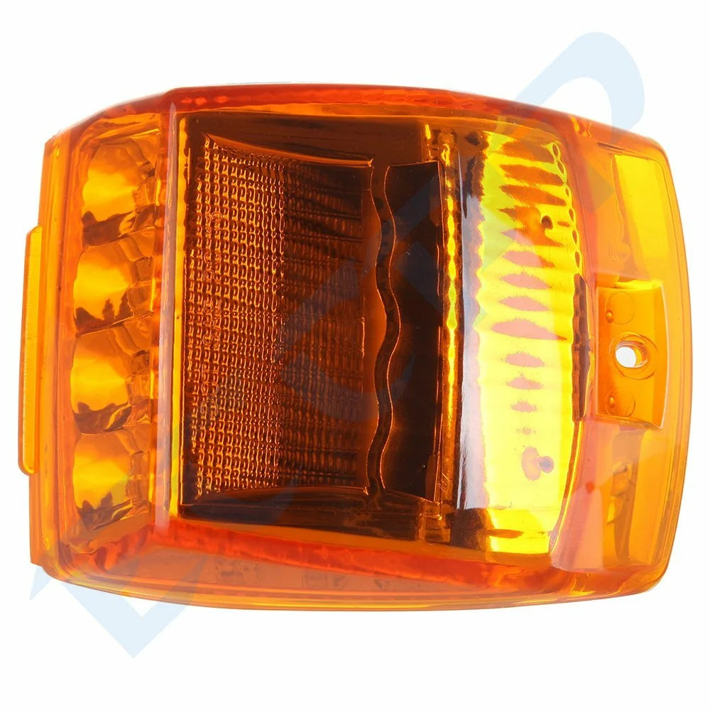 5pcs Amber 17LED Reflector Top Clearance Marker Lights for Kenworth Peterbilt 6B93BC-57 [4]