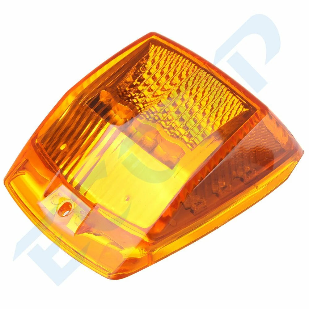 5pcs Amber 17LED Reflector Top Clearance Marker Lights for Kenworth Peterbilt 6B93BC-57 [5]