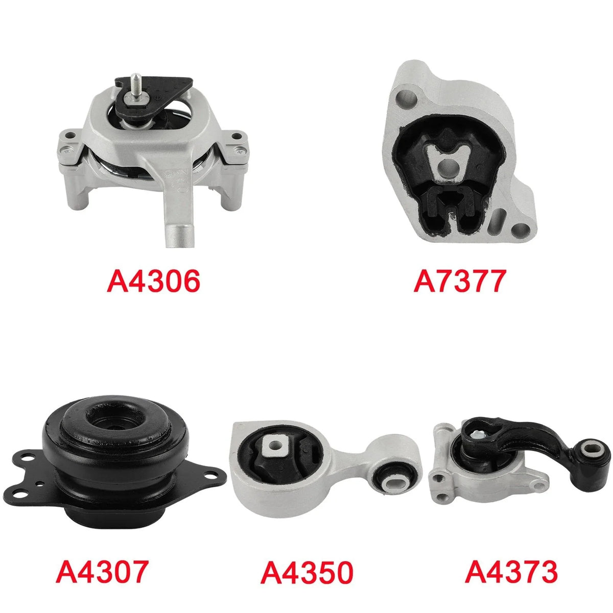 5pcs Engine Motor & Transmission Mount For Nissan Altima 2014-2015 L4 2.5L KOEEP [1]