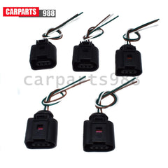 5x 3-Way A/C Pressure Switch Sensor Plug Pigtail For VW Golf Passat Audi A1 TT 6B93BC-57 [2]
