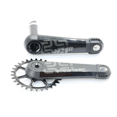e*thirteen LG1 Race Carbon Crankset, 170mm x 73mm, 30mm Spindle, 30T, 55mm CL 6B93BC-57