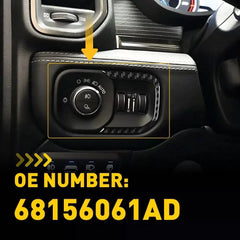 68156061AD Headlight Lamp Switch Control Button for 2019-24 RAM 1500 2500 3500 A 6B93BC-57 [3]