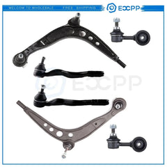 6PCS Lower Control Arm Sway Bar Outer Tie Rod Kit Fits BMW 318i 318ti 323i 325is KOEEP [1]