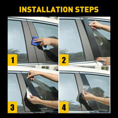 6Pcs Pillar Post For 2018-2021 Honda Accord Door Trim Cover Car Auto Accessories 6B93BC-57 [4]
