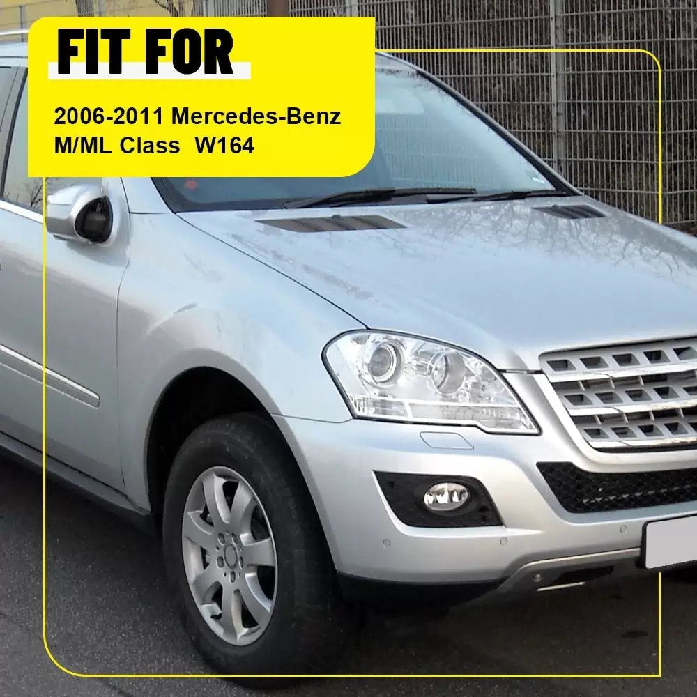 6Pcs Pillar Posts Door Window Trim For Mercedes Benz ML350 ML550 W164 2006-2011 6B93BC-57 [5]
