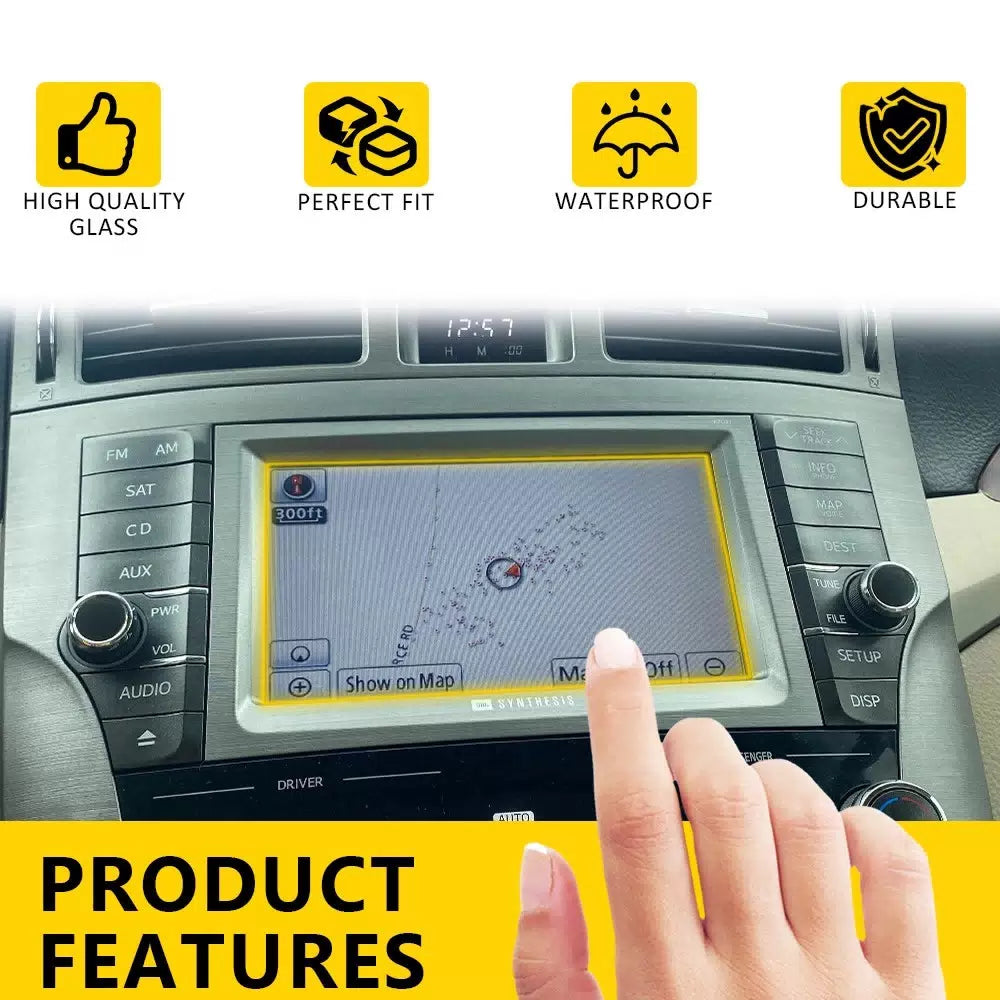 6.1'' Touch screen Glass Digitizer FOR 12-14 Toyota Camry Tacoma Corolla EOA 6B93BC-57 [5]