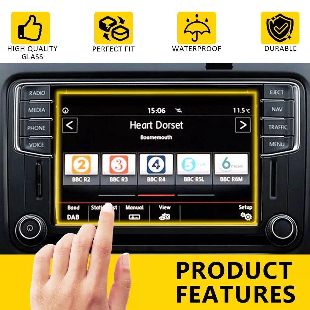 6.5" Touch Screen Digitizer 40 Glass Pin Fits For 2012-2018 Volkswagen Golf R US 6B93BC-57 [9]