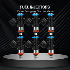 6 Fuel Injectors For Dodge Challenger Charger Avenger Journey Chrysler 300 3.6L KOEEP [1]