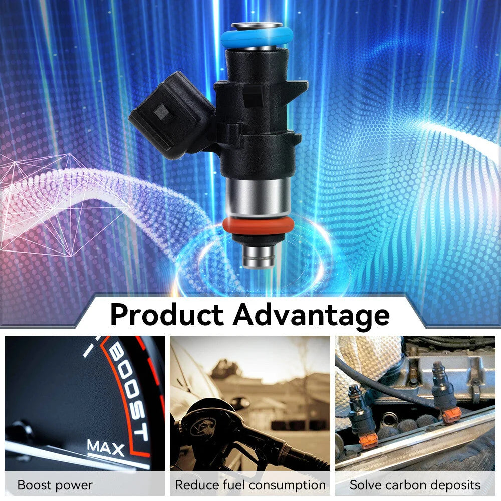 6 Fuel Injectors For Dodge Challenger Charger Avenger Journey Chrysler 300 3.6L KOEEP [5]