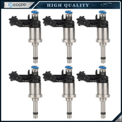 6 Fuel Injectors For GMC Acadia Chevrolet Traverse Cadillac CTS Buick Lacrosse KOEEP [1]