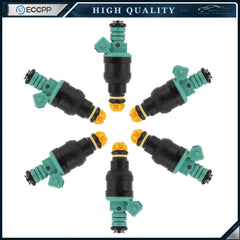 6 Pcs Fuel Injectors For BMW 325I 325IS 1992-1995 BMW 525I 1991-1995 2.5L KOEEP [1]