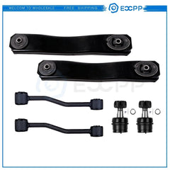 6pc Front Control Arms Ball Joints Sway Bars For 1999-2004 Jeep Grand Cherokee KOEEP [1]