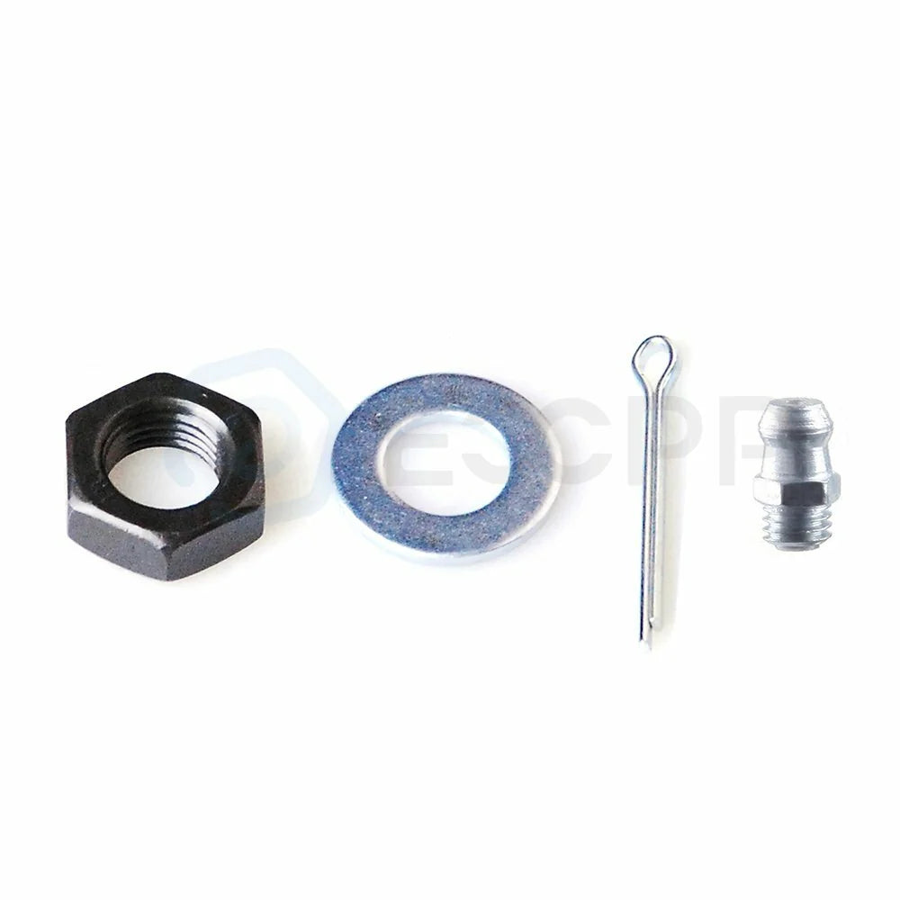 6pc Kit Front Wheel Hub & Bearing FWD w/ ABS Tie Rod Sway Bar Link For Buick KOEEP [6]