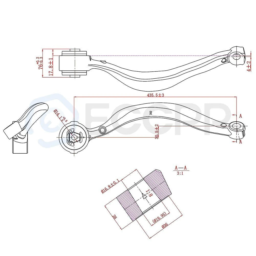 6pcs For 2000-2003 BMW X5 Front Lower Control Arm Ball Joints Sway Bar Links Kit KOEEP [4]