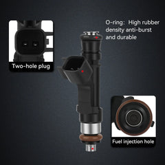 6pcs For 2004-2012 Jeep Liberty 2004-2010 Dodge Ram 1500 Pickup Fuel Injectors KOEEP [2]