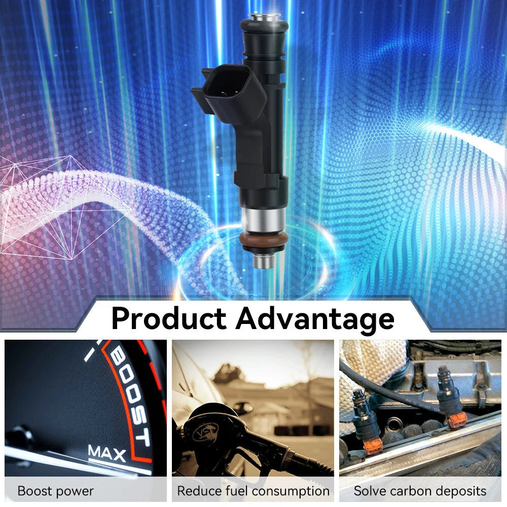 6pcs For 2004-2012 Jeep Liberty 2004-2010 Dodge Ram 1500 Pickup Fuel Injectors KOEEP [5]