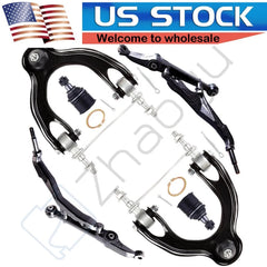 6pcs Front Control Arms Ball Joints For Honda Civic del Sol LX DX 1992-1997 KOEEP [1]