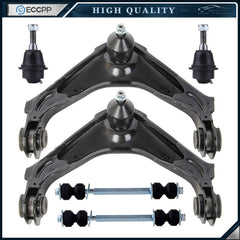 6pcs Front Control Arms Ball Joints For Sierra Silverado 1500 2500 3500 Yukon KOEEP [1]