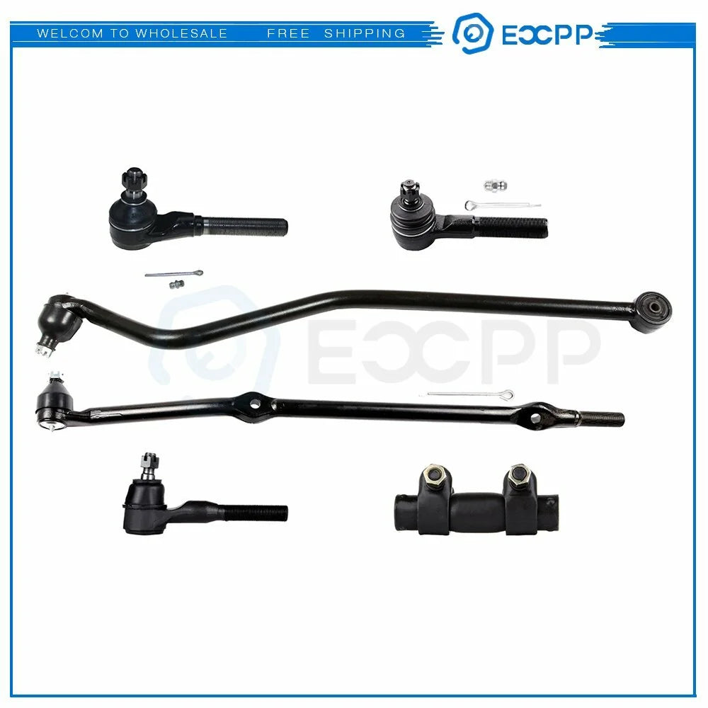 6pcs Front Track Bar Tie Rods Suspension Kit For 1993-97 98 Jeep Grand Cherokee KOEEP [1]