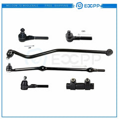 6pcs Front Track Bar Tie Rods Suspension Kit For 1993-97 98 Jeep Grand Cherokee KOEEP [1]