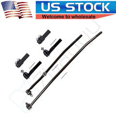 6set Front Inner Outer Tie Rods Adjusting Sleeves Fits 98 99 Dodge Ram 1500 4WD 6B93BC-57 [1]