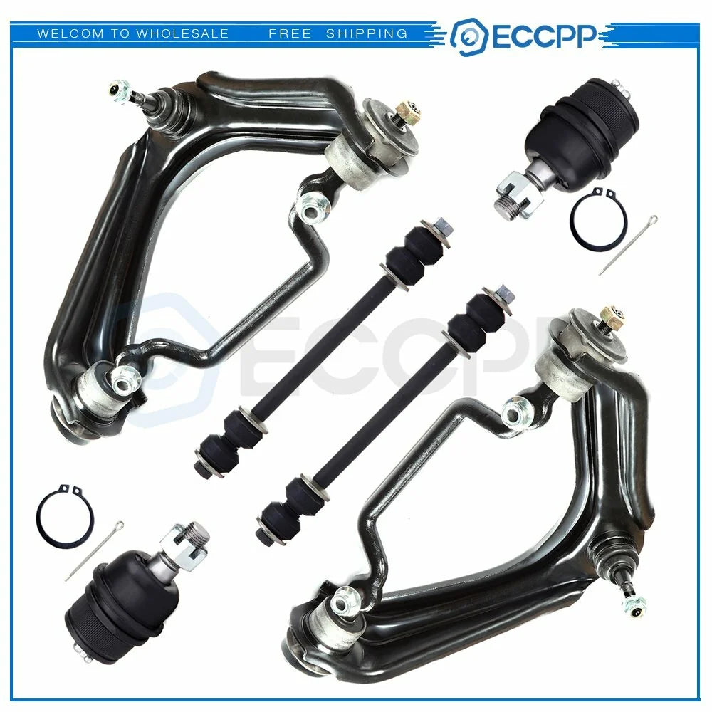 6set Front Sway Bar Upper Control Arm Ball Joints Fits 02-2005 Ford Explorer 6B93BC-57 [1]