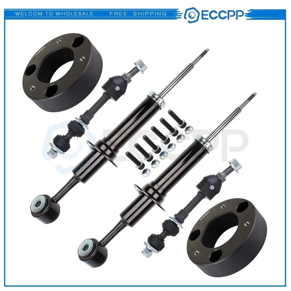 6x 341601F/71361 Shocks Struts+Stabilizer Bar Links+Leveling Lift Kit For F-150 KOEEP [1]