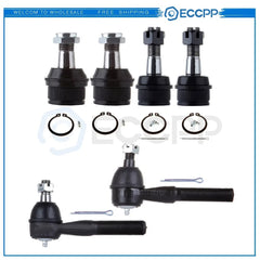 6x Fits 1980 -1996 Ford F-150 4WD Suspension Kit Outer Tie Rod Ends Ball Joints KOEEP [1]
