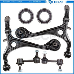6x Front Control Arm Sway Bar End Link Wheel Bearning For 2003-2007 Honda Accord KOEEP [1]