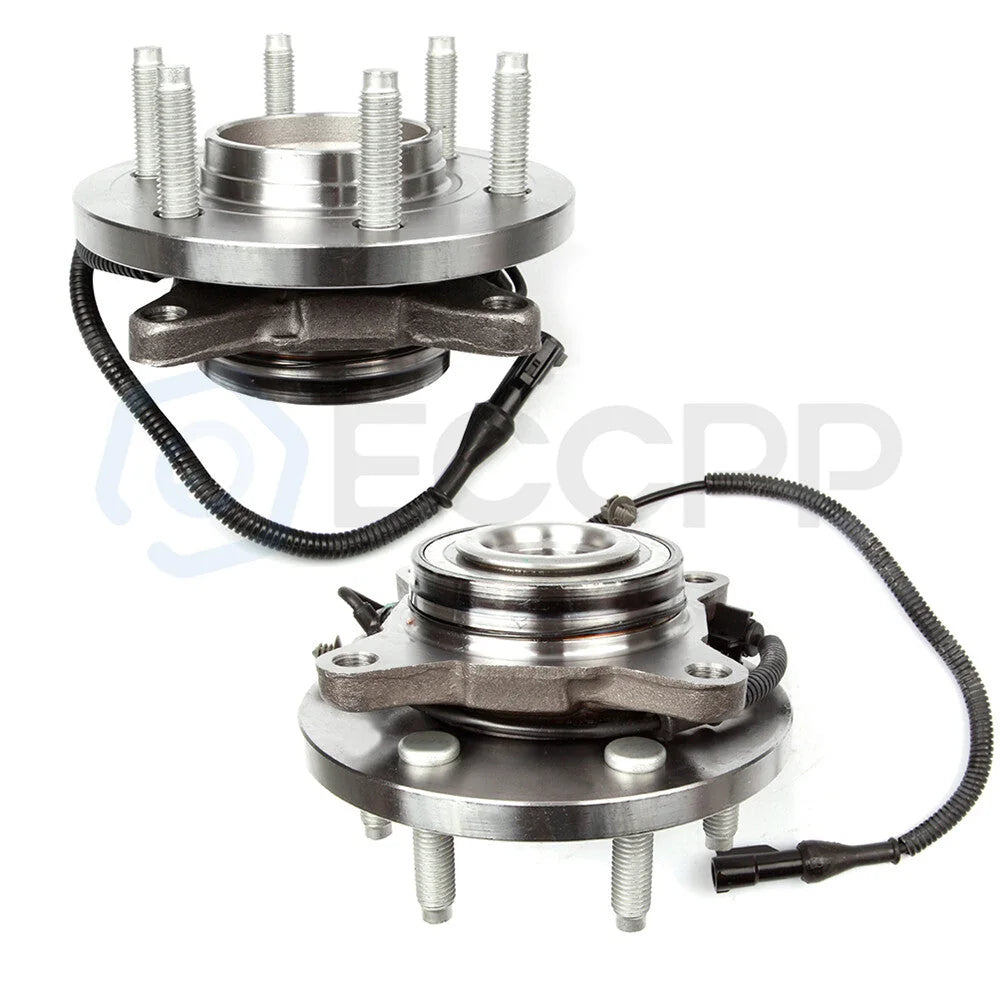 6x Front Steering Kit Tie Rod End Wheel Bearning Hub For 2009-10 Ford F-150 2WD KOEEP [3]