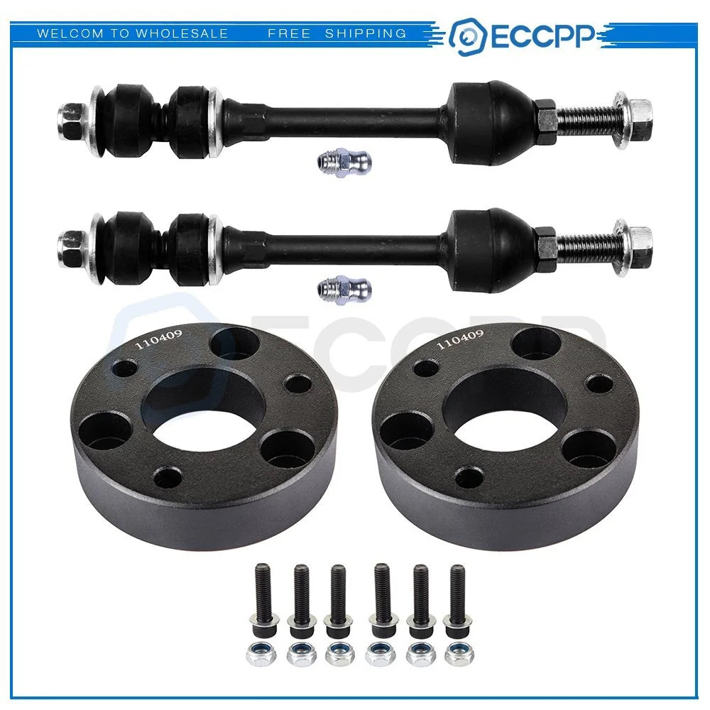 6x Suspension Stabilizer Bar Links + 2 inch front leveling lift kits For Dodge KOEEP [1]