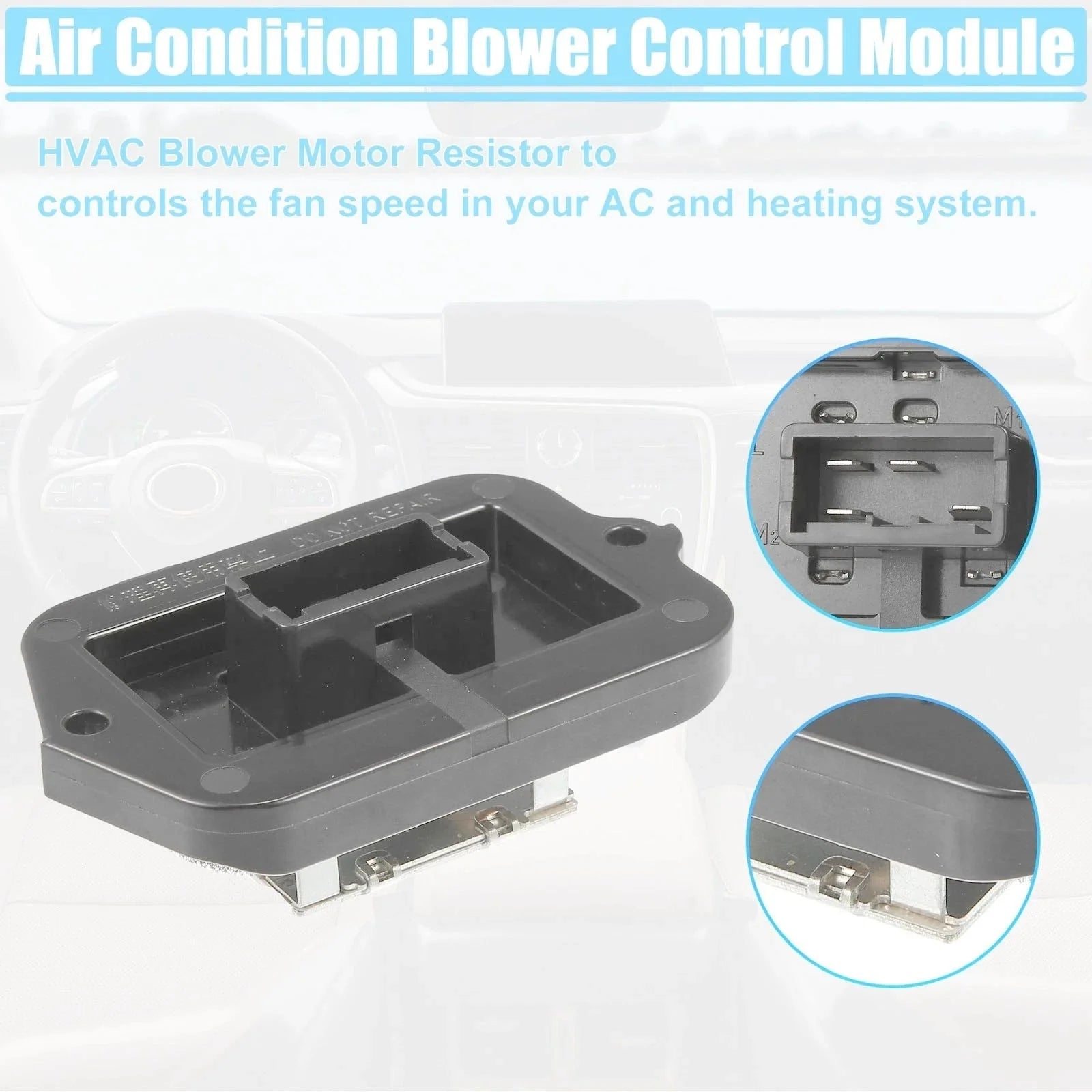 79330S84505 A/C Blower Motor Resistor for Honda Accord Odyssey 6B93BC-57 [3]