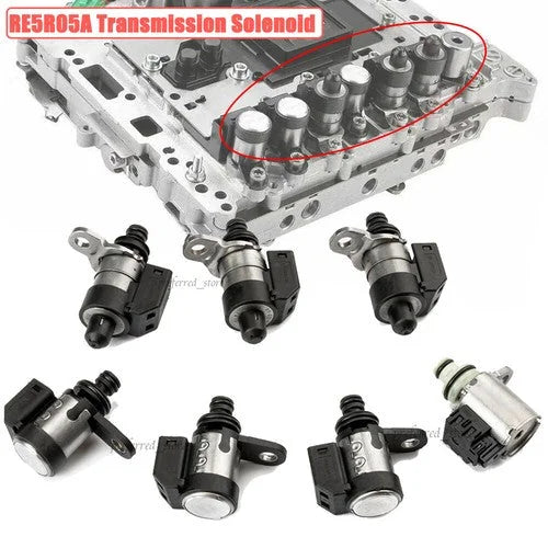 7PCS Transmission Solenoid Kit RE5R05A Fit For Nissan For Infiniti For Hyundai 6B93BC-57 [1]