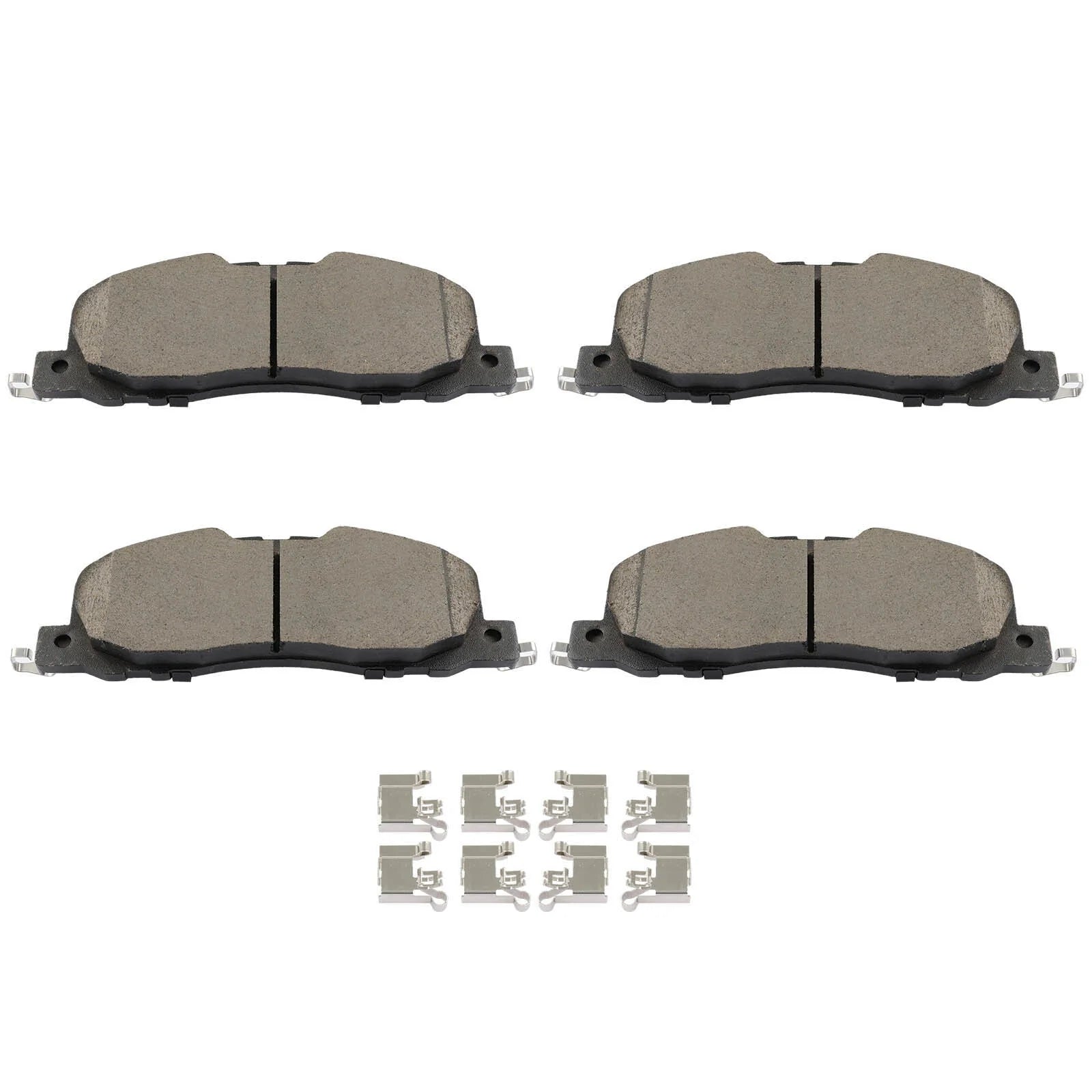 8PCS Front Rear Ceramic Brake Pads Kit For 2020-2023 Ford Explorer 2.3L 3.0L KOEEP [9]